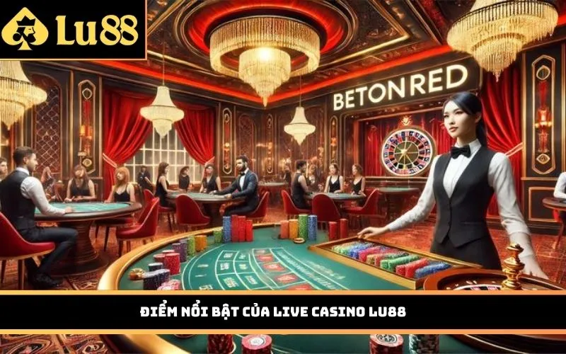 Điểm nổi bật của Live Casino Lu88