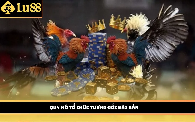 Quy mô tổ chức tương đối bài bản