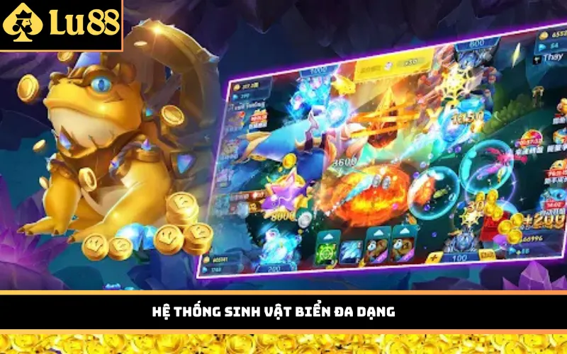 Hệ thống sinh vật biển đa dạng